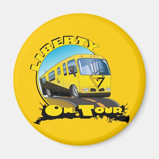 Freiheit auf Tour Magnet (Vorne)