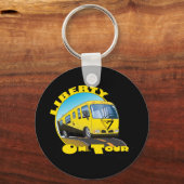 Freiheit auf Tour Schlüsselanhänger (Vorderseite)