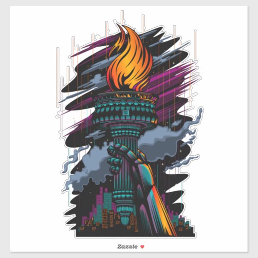 Freiheit Aufkleber (Blatt)