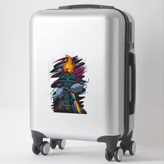 Freiheit Aufkleber (Koffer)