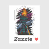 Freiheit Aufkleber (Blatt)