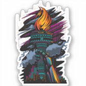 Freiheit Aufkleber (Vorderseite)