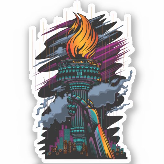 Freiheit Aufkleber (Vorderseite)