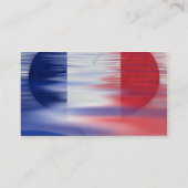 Freiheit Bastille Herz Visitenkarte (Rückseite)