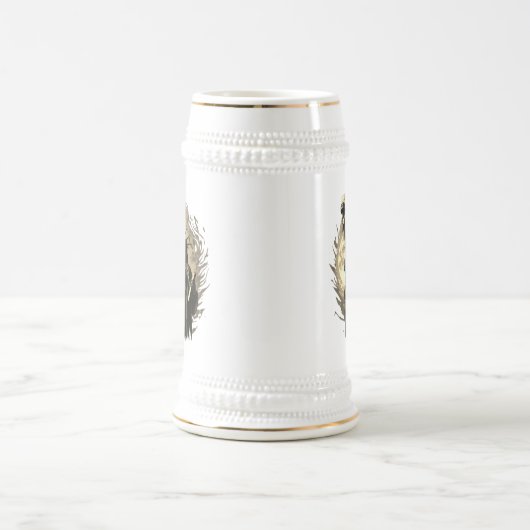 Freiheit Bierglas (Mittel)