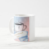 Freiheit Braut hier Patriotische Kaffee Tasse (Vorderseite Links)