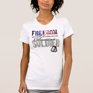 Freiheit Brough zu Ihnen durch den amerikanischen T-Shirt