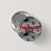 Freiheit! Button. Button (Vorne & Hinten)