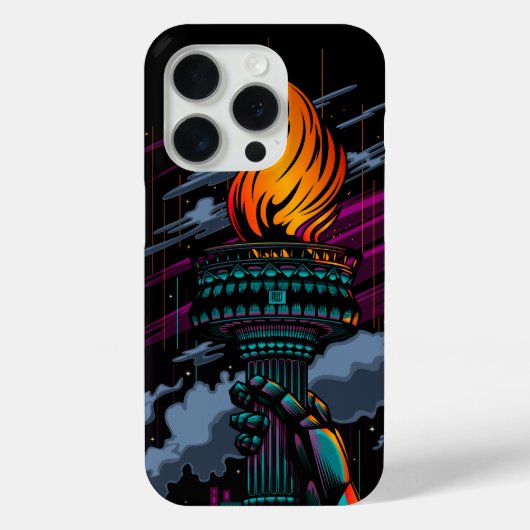 Freiheit Case-Mate iPhone Hülle (Rückseite)