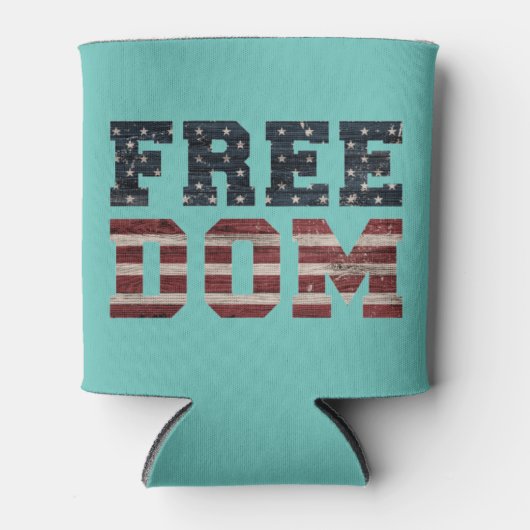 Freiheit Cooler Dosenkühler (Vorderseite)