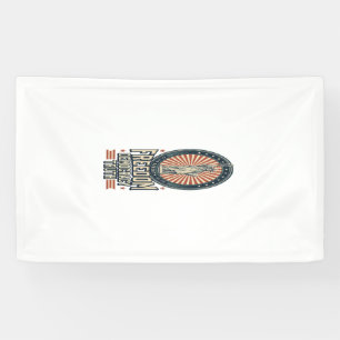 Freiheit Demokratie Wahrheit Vintage Patriotisches Banner