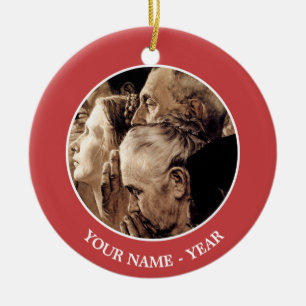 Freiheit der Anbetung Keramikornament