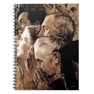 Freiheit der Anbetung Notizblock