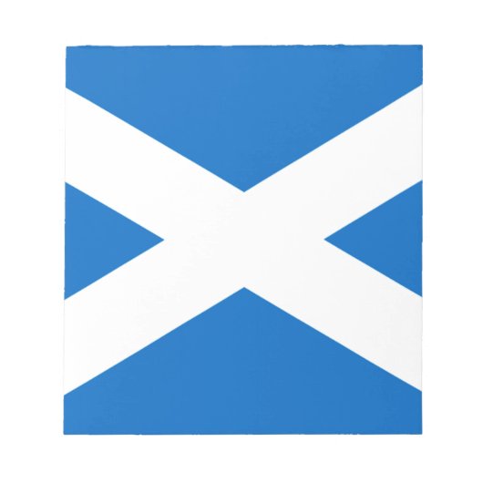 Freiheit der Flagge Schottlands Notizblock (Vorderseite)