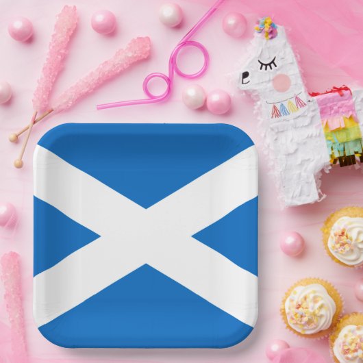 Freiheit der Flagge Schottlands Pappteller (Party)
