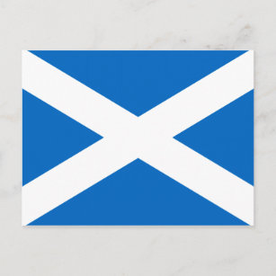 Freiheit der Flagge Schottlands Postkarte