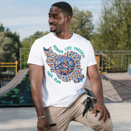 Freiheit der Frau | Iranische Kunstgeschenke aus P T-Shirt