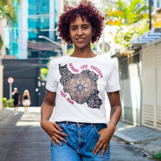 Freiheit der Frau | Persian Rug Red T-Shirt