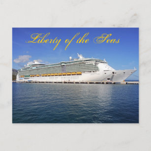 Freiheit der Meere - Royal Caribbean Cruise Lines Postkarte