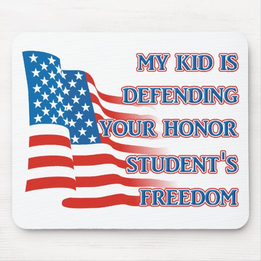 Freiheit der Streitkräfte - Ehrenschülermousepad Mousepad (Vorne)