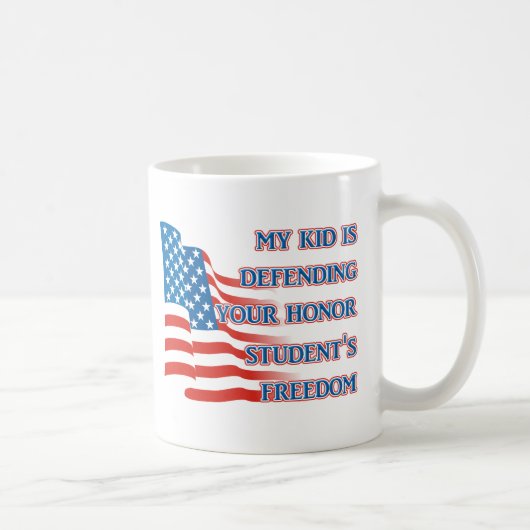 Freiheit der Streitkräfte - Tasse der ehrenvollen (Rechts)
