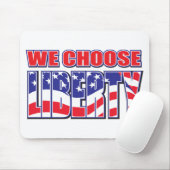 Freiheit der Wahl Mousepad (Mit Mouse)