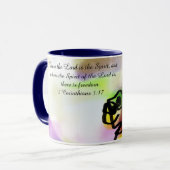 Freiheit des Jesusnamens Tasse (Vorderseite Links)