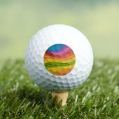 Freiheit des Regenbogens Golfball (Insitu T-Shirt)