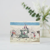 Freiheit, die Statue der Beststen zu stürzen Postkarte (Stehend Vorderseite)