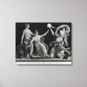 Freiheit, die Unwissenheit und den Fantakismus abw Leinwanddruck