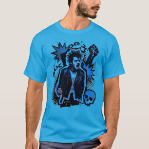 Freiheit Durch Chaos-Shirt Punk-Rebellion Grafik T-Shirt