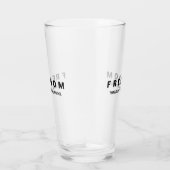 Freiheit ein echter Patriot Glas (Rechts)