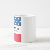 Freiheit ein echter Patriot Kaffeetasse (Mittel)