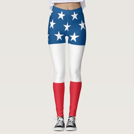 Freiheit ein echter Patriot Leggings (Vorderseite)