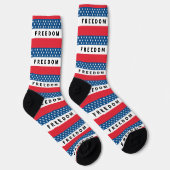 Freiheit ein echter Patriot Socken (Rechts)