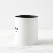 Freiheit ein echter Patriot Tasse (Zentrum)