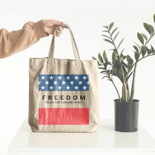 Freiheit ein echter Patriot Tragetasche