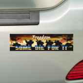 Freiheit: Einige die für es! Autoaufkleber (Auf Auto)