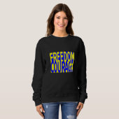 Freiheit erfordert Mut Sweatshirt (Vorne ganz)