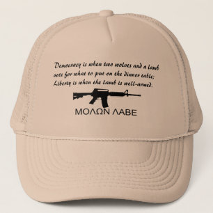 Freiheit erklärt truckerkappe