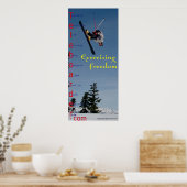 Freiheit erleben poster (Küche)