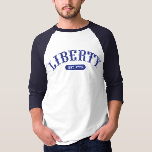 Freiheit. Est. 1776 T-Shirt (Vorderseite)