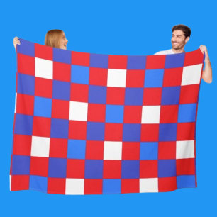 Freiheit & Flausch – Patriotische Fleece-Decke Fleecedecke