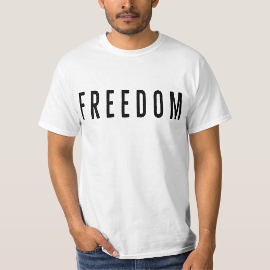 Freiheit, Freiheit Charlie T-Shirt (Vorderseite)