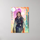 Freiheit & Freiheit Girl of Kimono Leinwanddruck (Vorderseite)