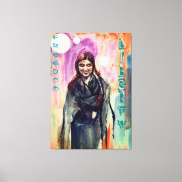 Freiheit & Freiheit Girl of Kimono Leinwanddruck