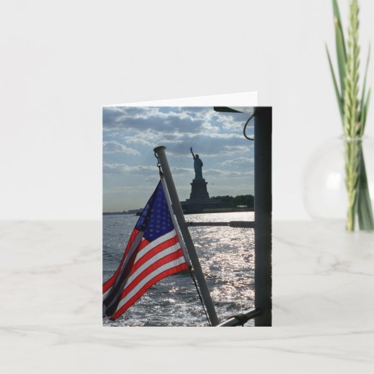 Freiheit, Freiheit (innen leer) Karte (Vorderseite)