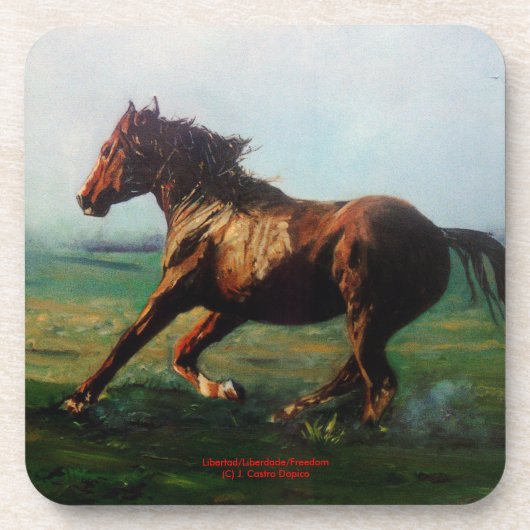 Freiheit/Freiheit Untersetzer (Vorderseite)