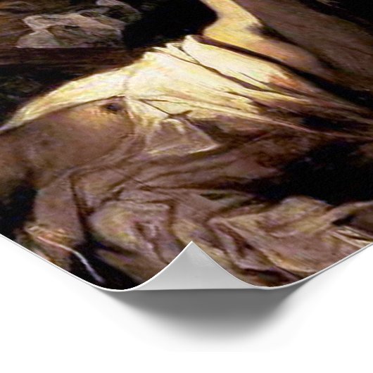 "Freiheit führt das Volk" Poster (Ecke)