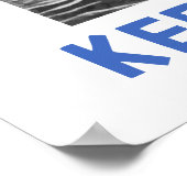 Freiheit für alle - Behalt "Em Flying Poster (Ecke)